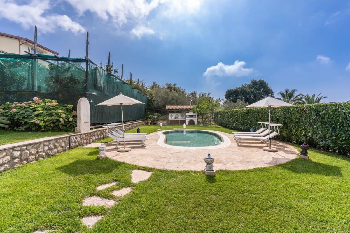Villa Mimosa Rustic Elegance Views & Pool Massa Lubrense Εξωτερικό φωτογραφία