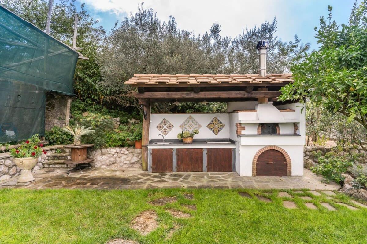 Villa Mimosa Rustic Elegance Views & Pool Massa Lubrense Εξωτερικό φωτογραφία