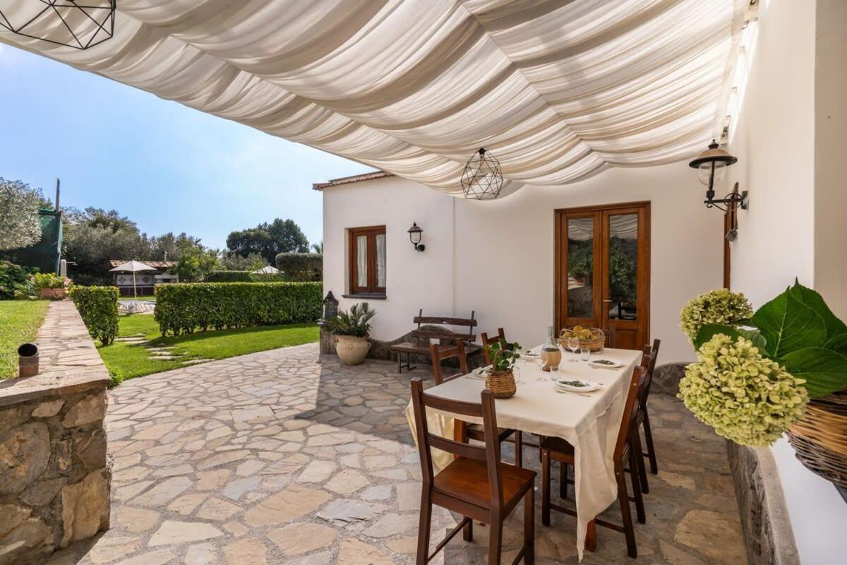 Villa Mimosa Rustic Elegance Views & Pool Massa Lubrense Εξωτερικό φωτογραφία