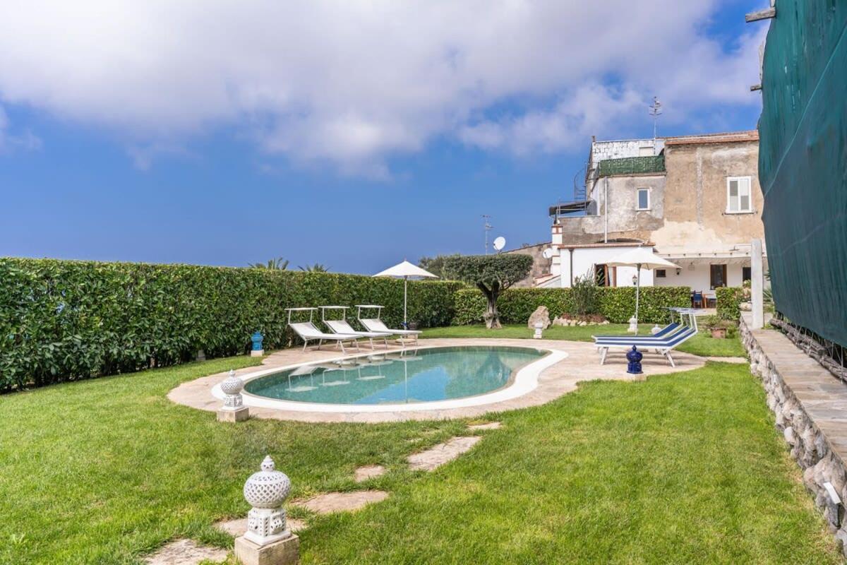 Villa Mimosa Rustic Elegance Views & Pool Massa Lubrense Εξωτερικό φωτογραφία