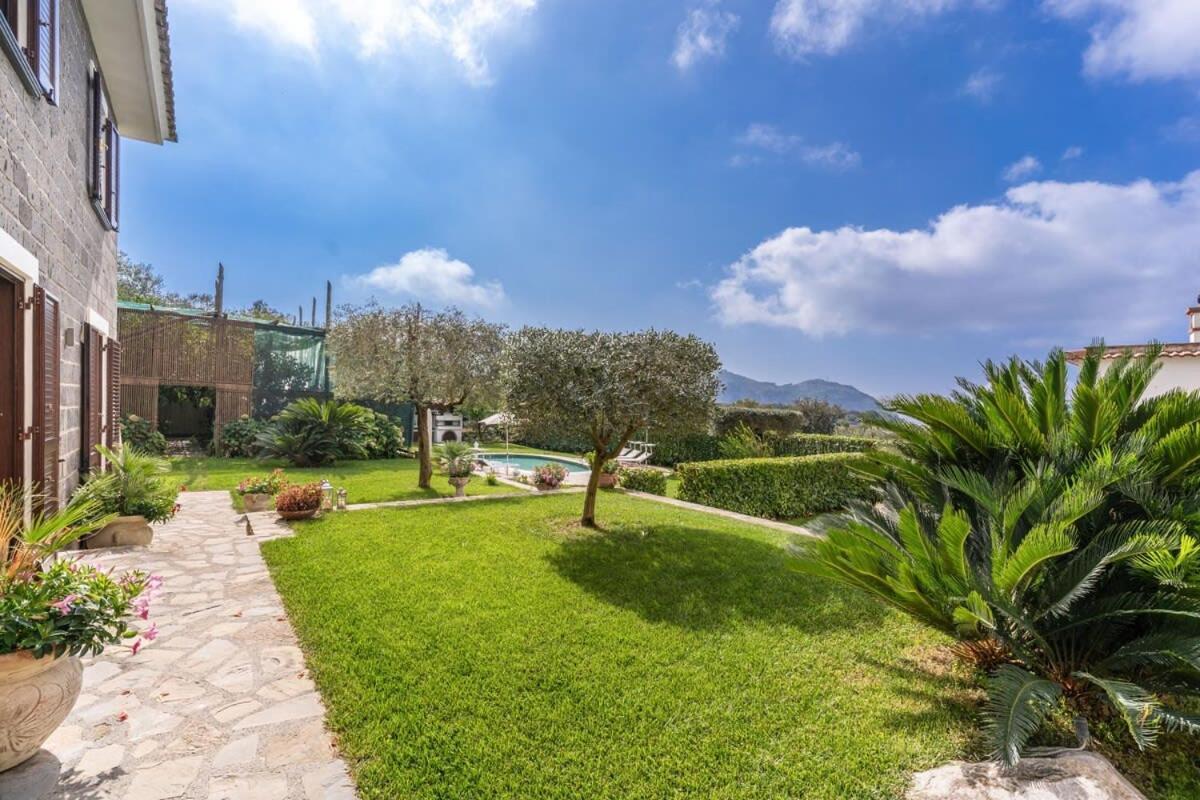 Villa Mimosa Rustic Elegance Views & Pool Massa Lubrense Εξωτερικό φωτογραφία